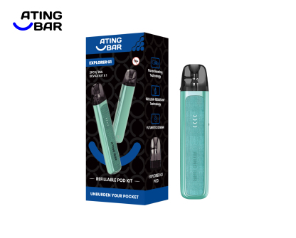 ATINGBAR EXPLORER G1 POD SYSTEM Set Verpackung zeigen