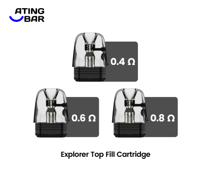 ATINGBAR EXPLORER SERIE PODS* 3er-PACK