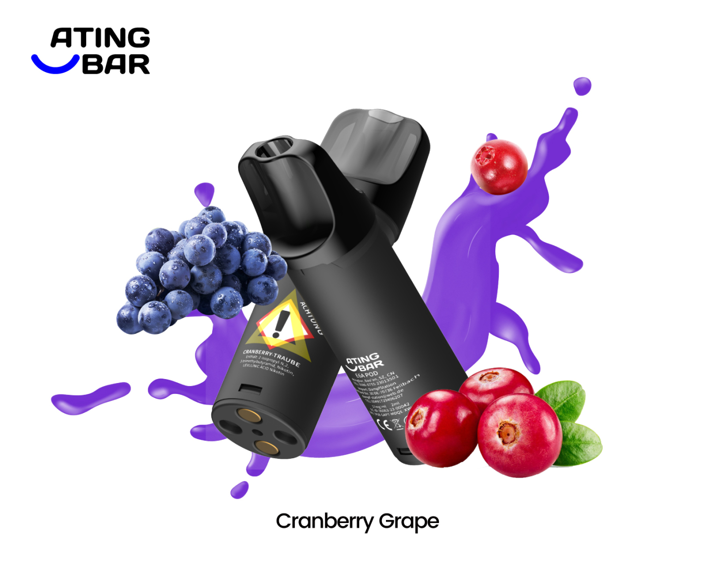 ATINGBAR E6A PREFILLABLE POD 