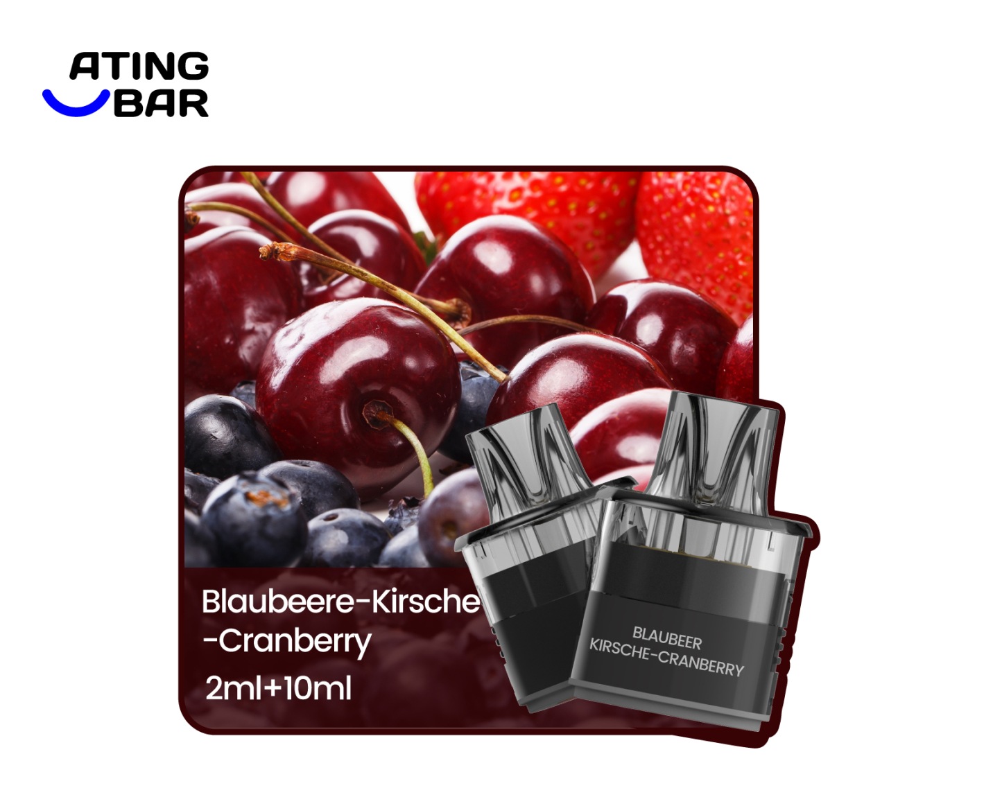 ATINGBAR E9 2+10 PREFILLABLE POD 