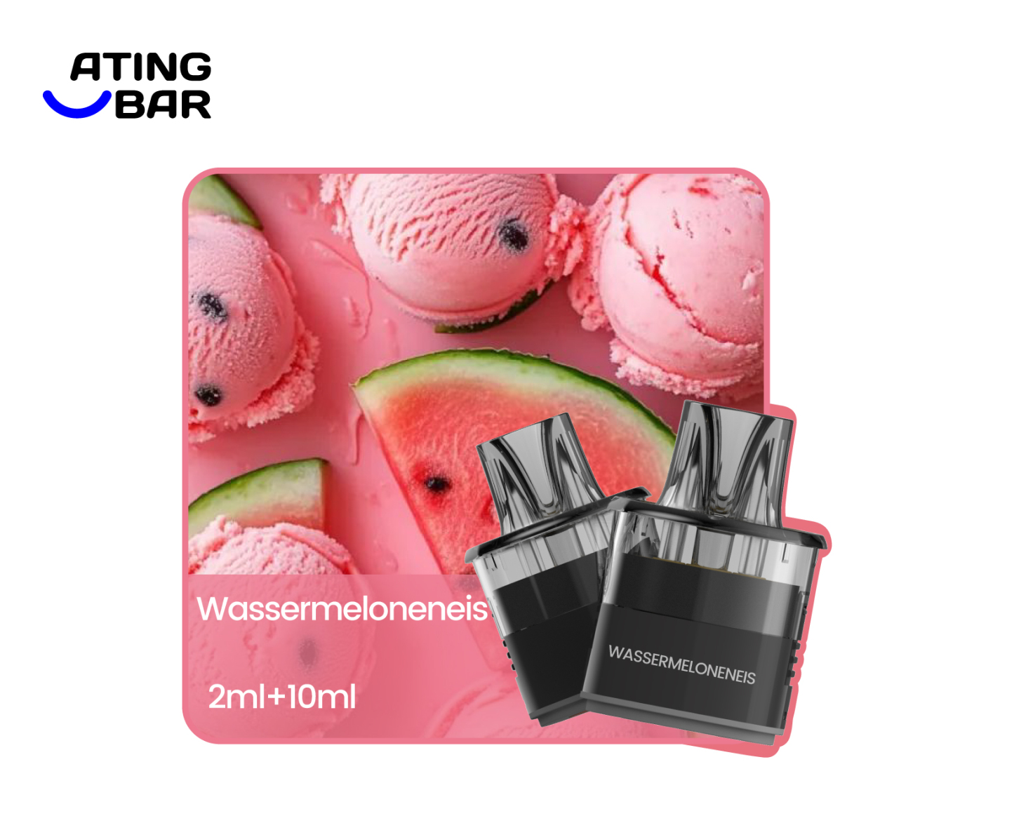 ATINGBAR E9 2+10 PREFILLABLE POD