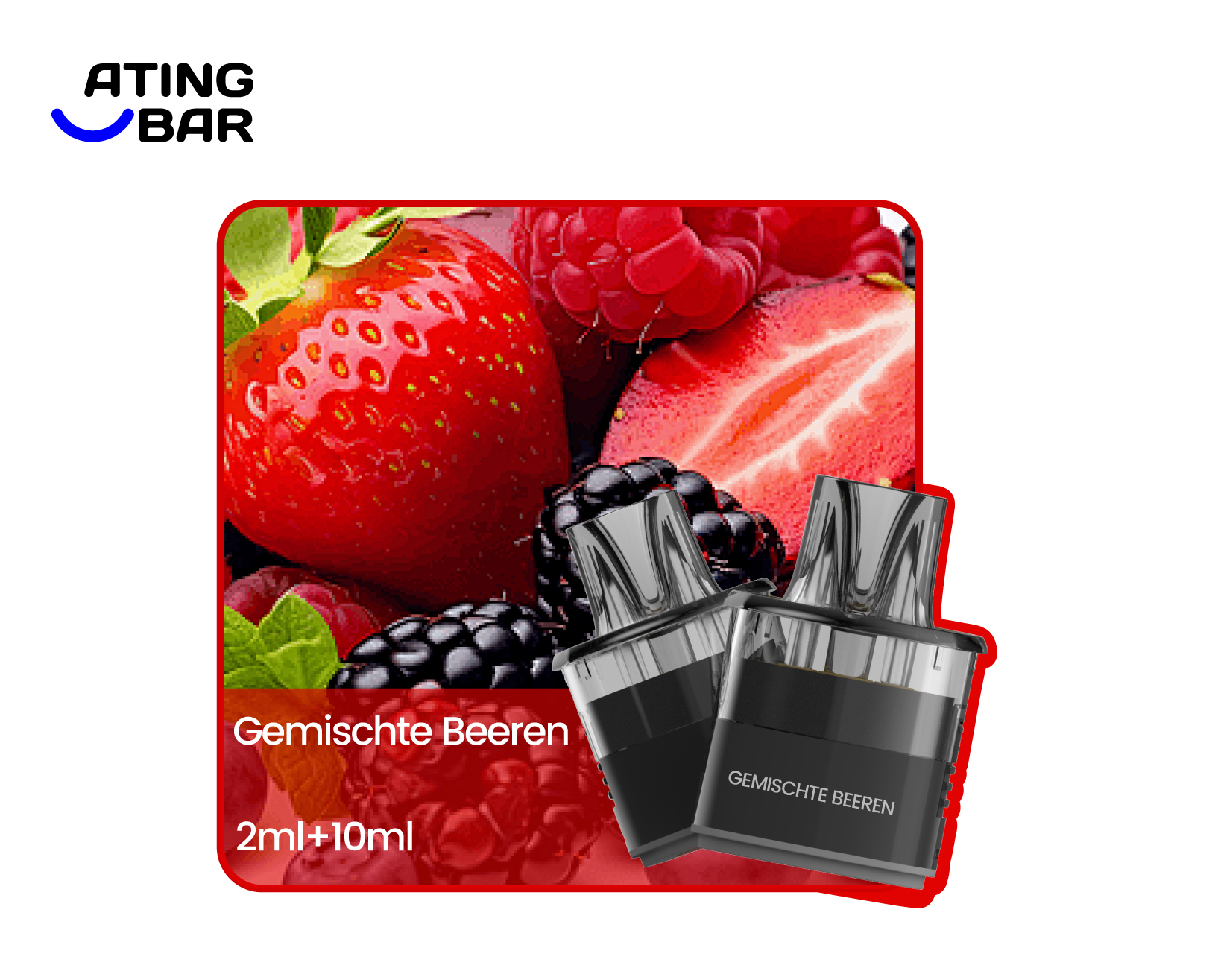 ATINGBAR E9 2+10 PREFILLABLE POD 