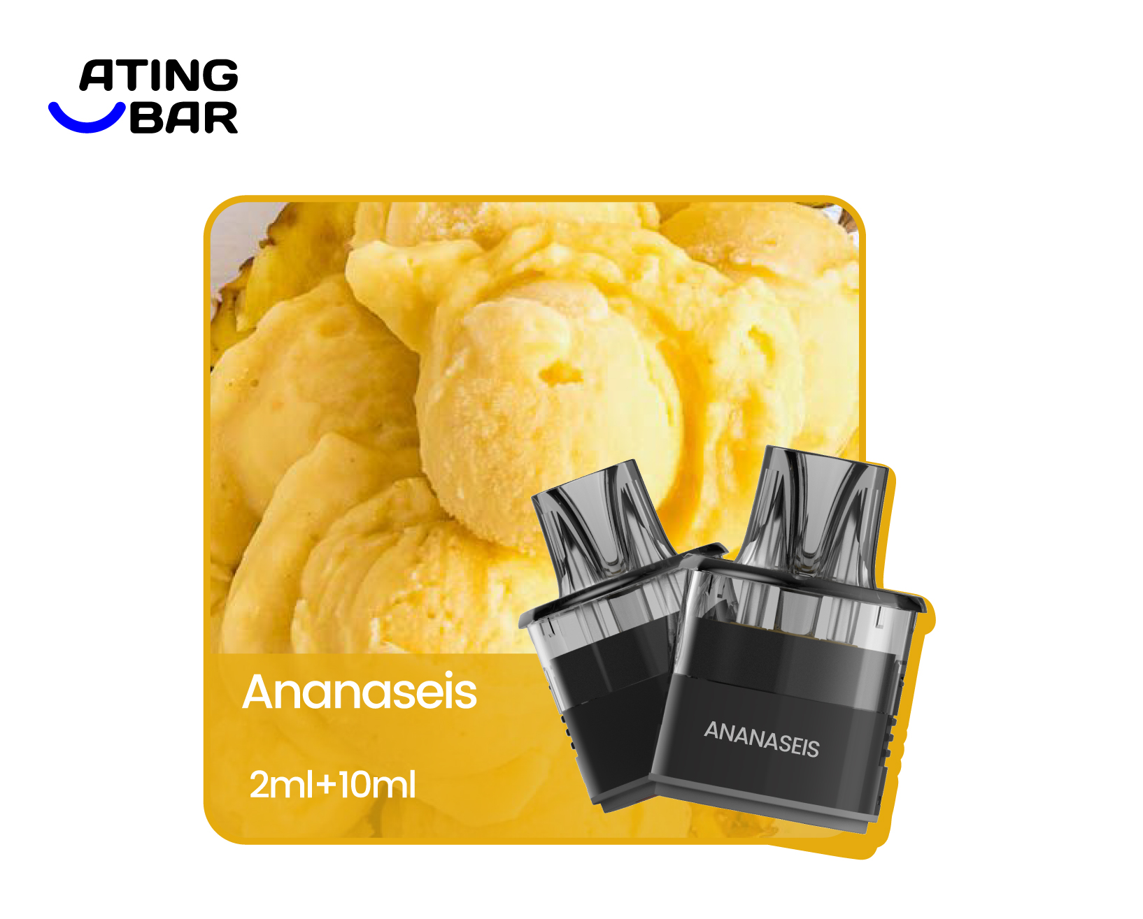 ATINGBAR E9 2+10 PREFILLABLE POD