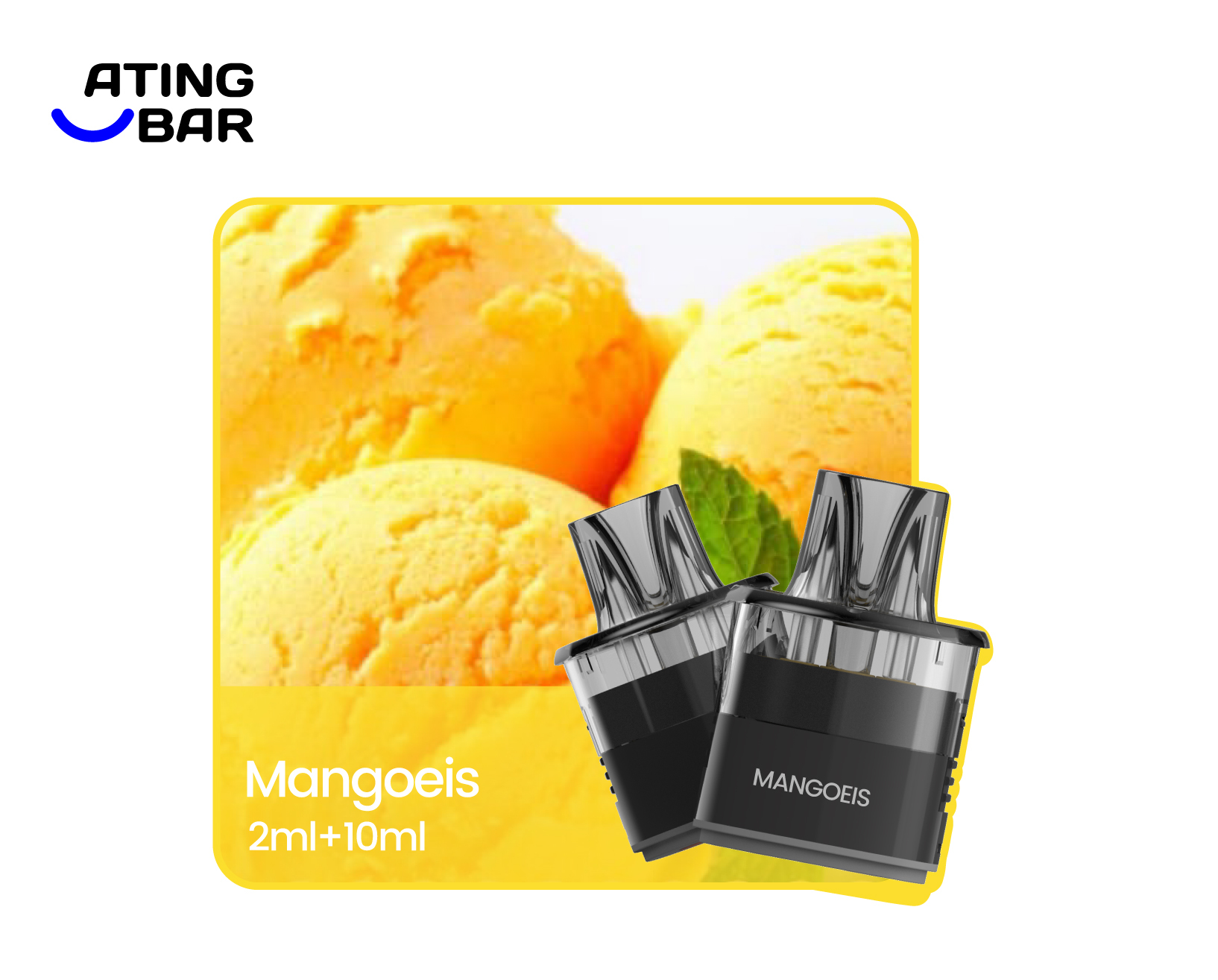ATINGBAR E9 2+10 PREFILLABLE POD 