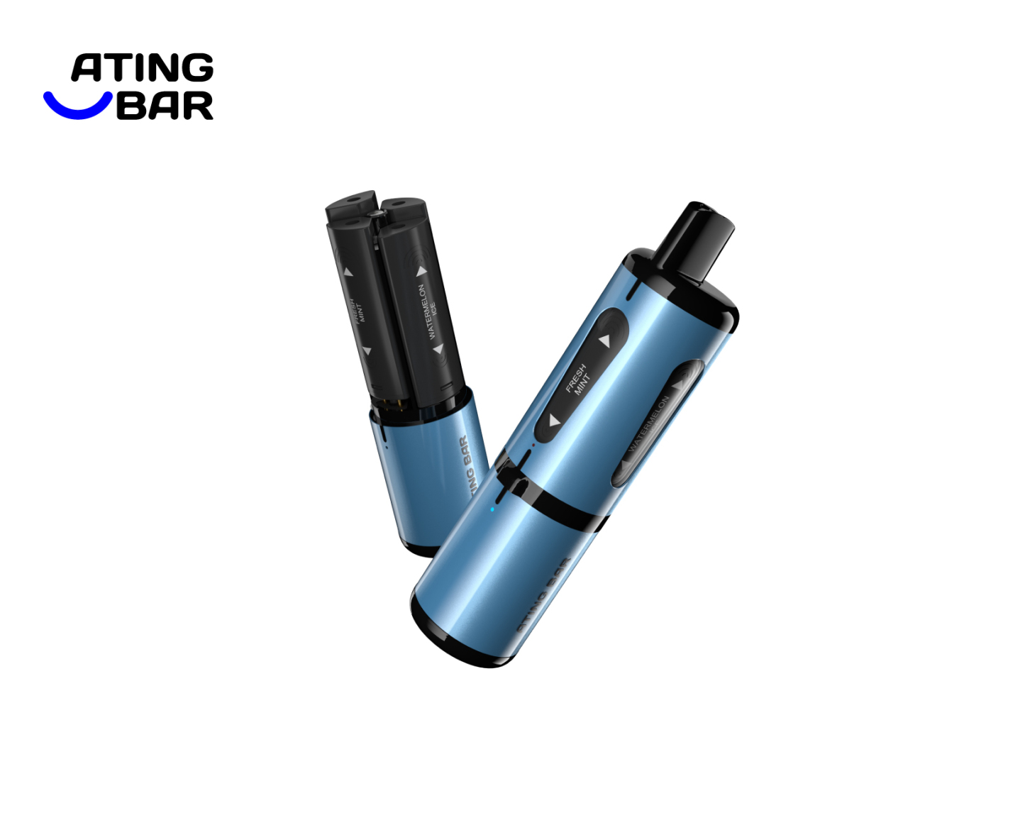 ATINGBAR G4 4-in-1 PREFILLABLE POD SYSTEM BASIS BATTEREIN