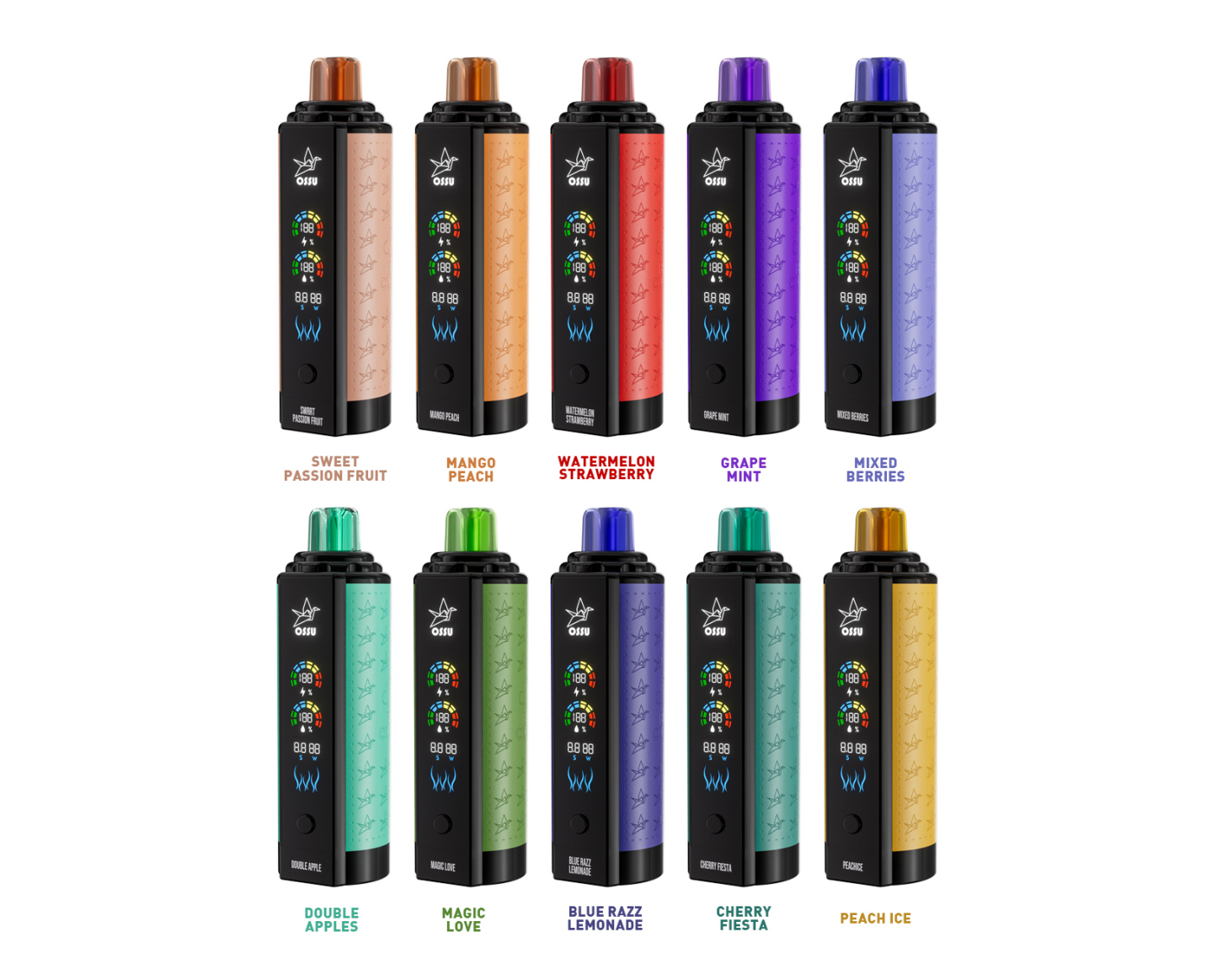 OEM / ODM Full screen DTL E-Hookah, 30K puffs, Air adjustable