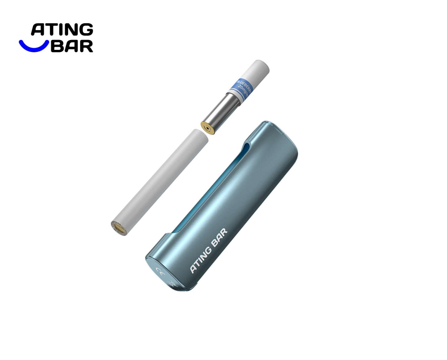 ATINGBAR PB10 PREFILLABLE POD SYSTEM BASIS BATTEREIN