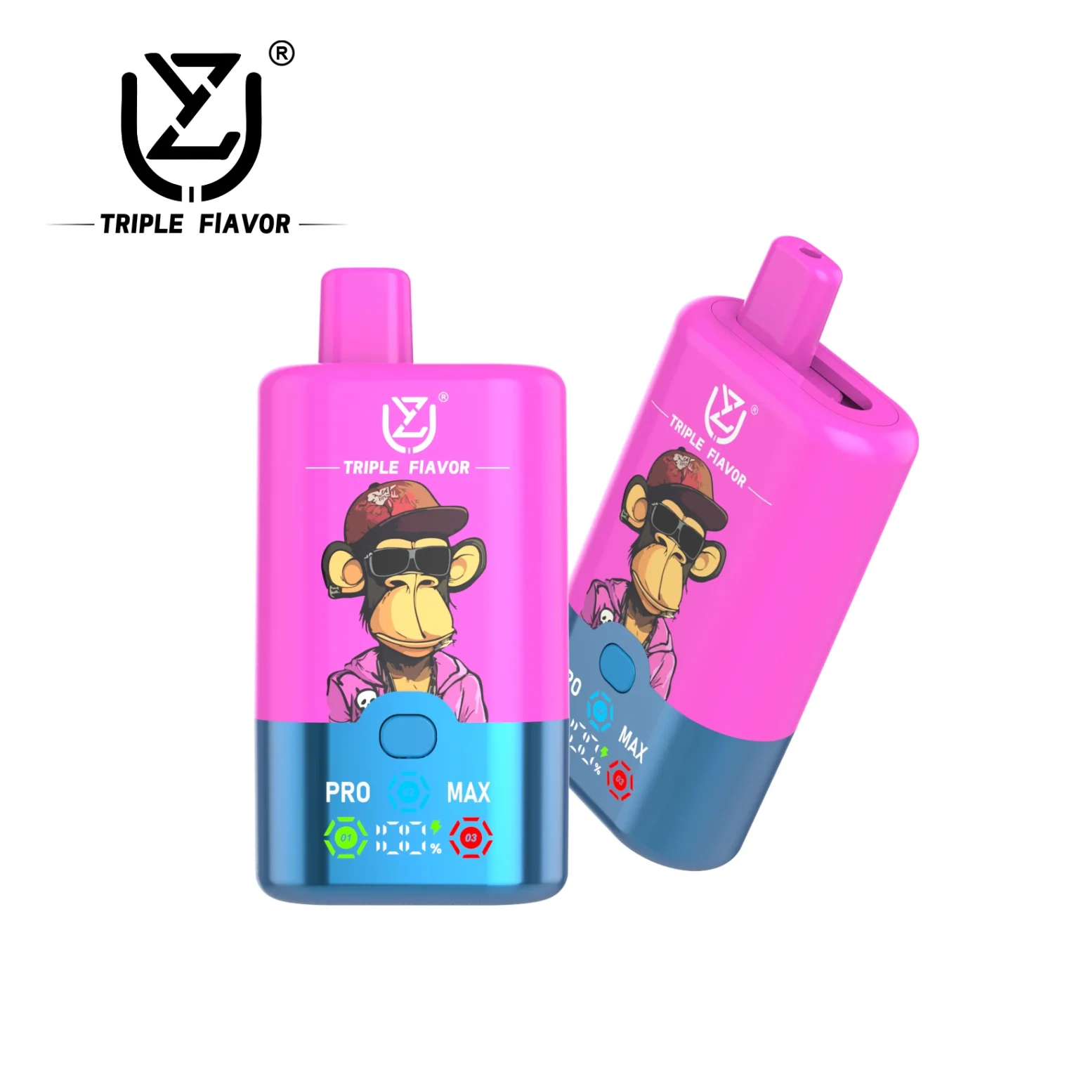 UZY 60K Puffs 3-in-1 Disposable Vape | 60000 Züge | Triple Flavor Switch | EU Lager