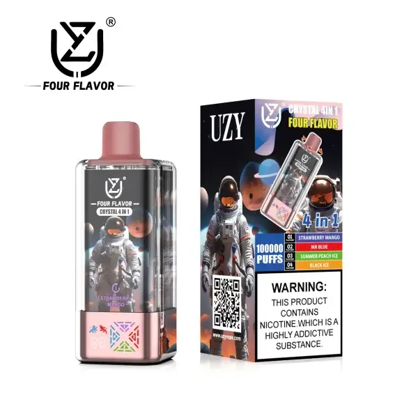 UZY 100000 Puffs 4in1 Einweg Vape | Deutsche Lager • Schnelle EU Lieferung