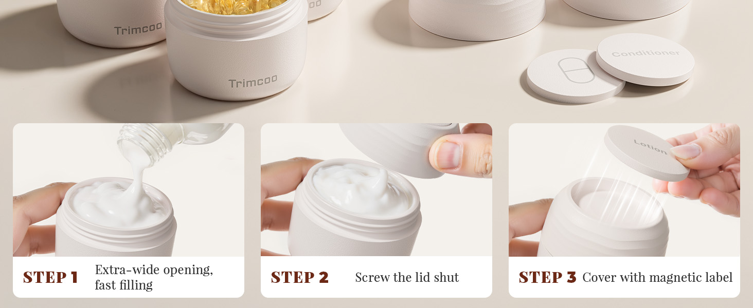 travel size toiletries containers