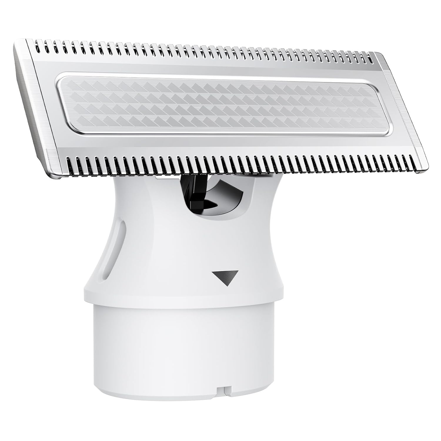 Magnetic Replacement Blades, Genuine Replacement Blades for H1 & H3 Electric Shaver and Trimmer, Easy Snap-On & Rinseable, Durable Stainless Steel, Trim, Edge and Shave, 1 Pack，White