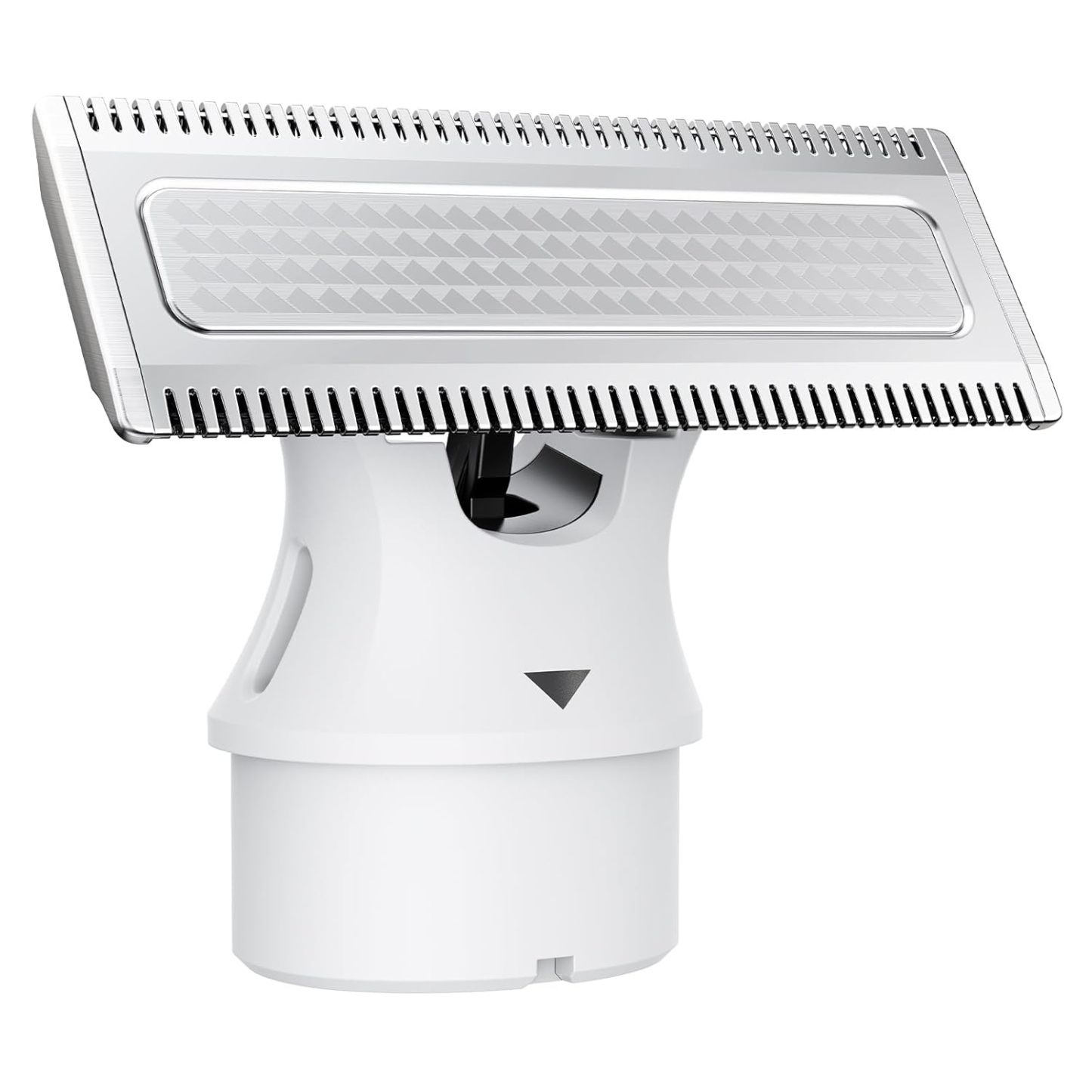 Magnetic Replacement Blades, Genuine Replacement Blades for H1 & H3 Electric Shaver and Trimmer, Easy Snap-On & Rinseable, Durable Stainless Steel, Trim, Edge and Shave, 1 Pack，White