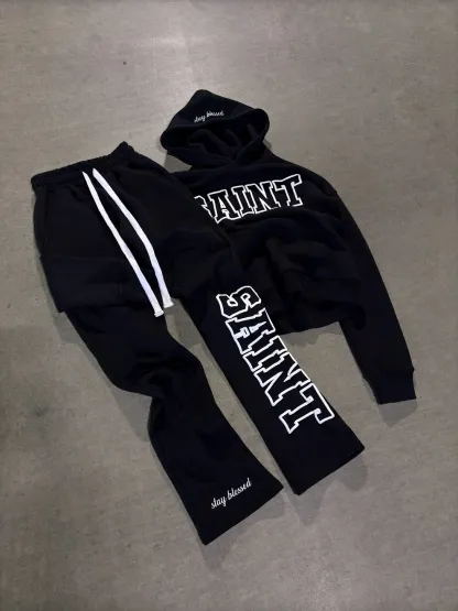 Break fringe style casual hoodie set