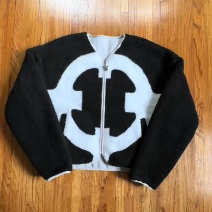 Kuma Reversible fleece Jacket - O.P-Ship on Feb 05th