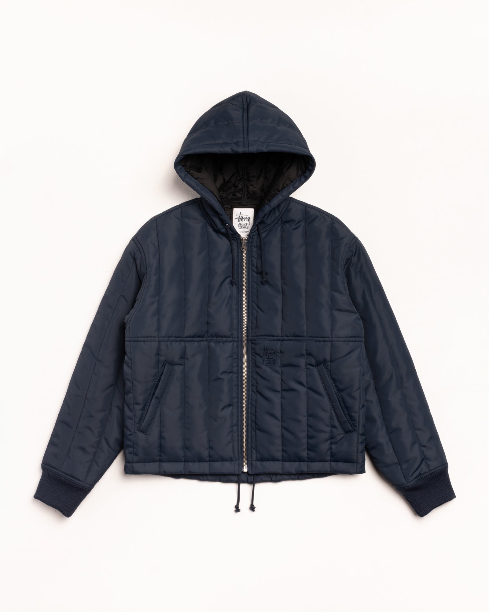 QUILTED NYLON WORK JACKET
