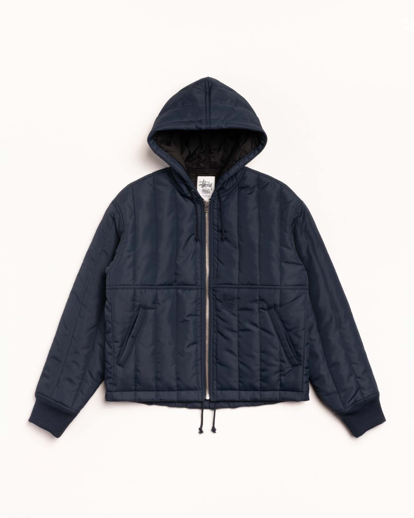 QUILTED NYLON WORK JACKET