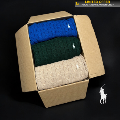 POLO RALPH LAUREN VINTAGE BOX (3 SWEATER)