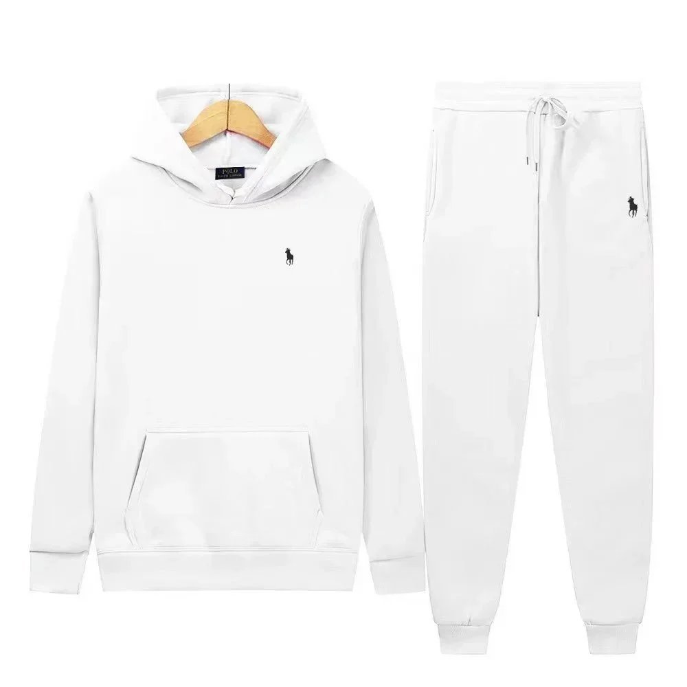 Casual hooded jacket set