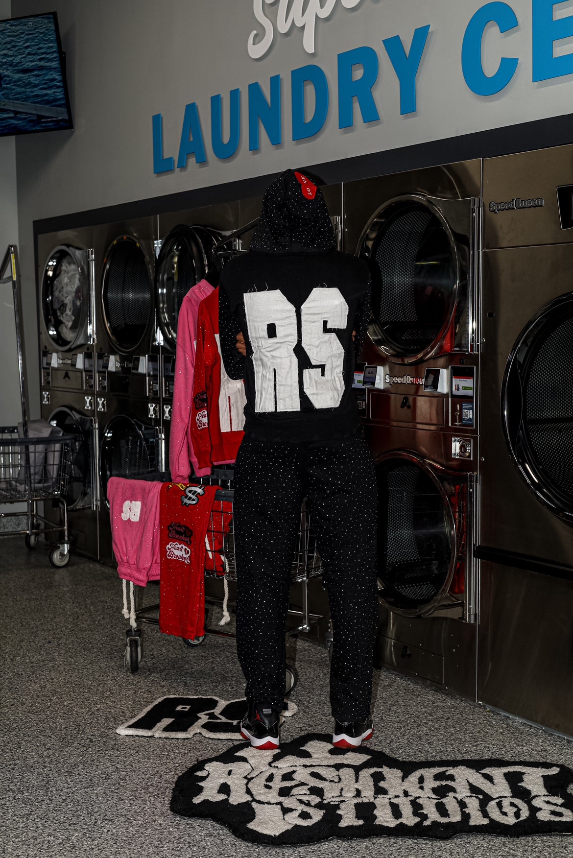 RS  SWEATSUIT- BLACK