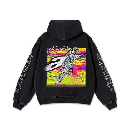 Retro Alpinestars Dirt Racing Washed Hoodie 