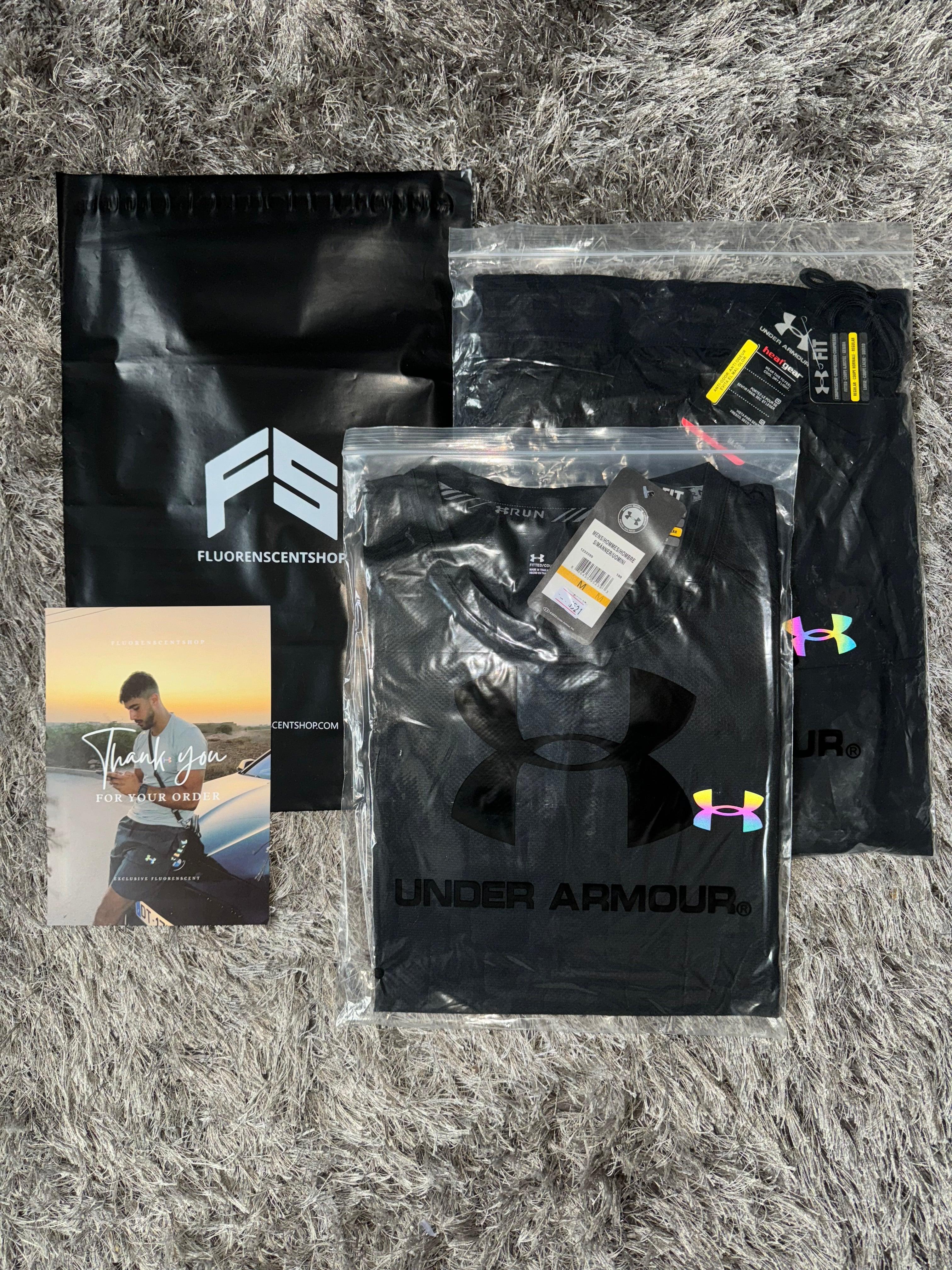 NEW FLUORENSCENT LONG PANTS SET - BLACK