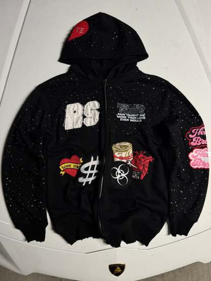 RS  SWEATSUIT- BLACK