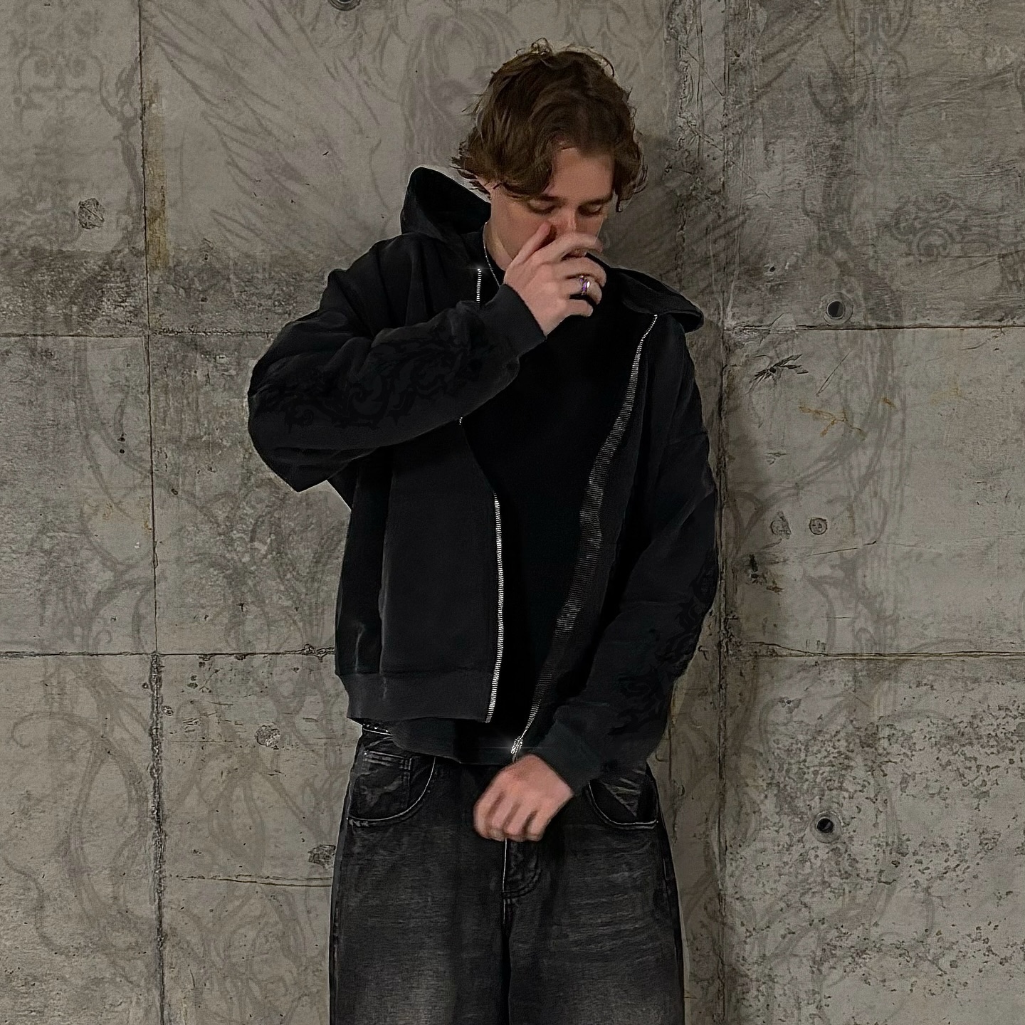 Stylish Casual Street Eternal Vines Hoodie