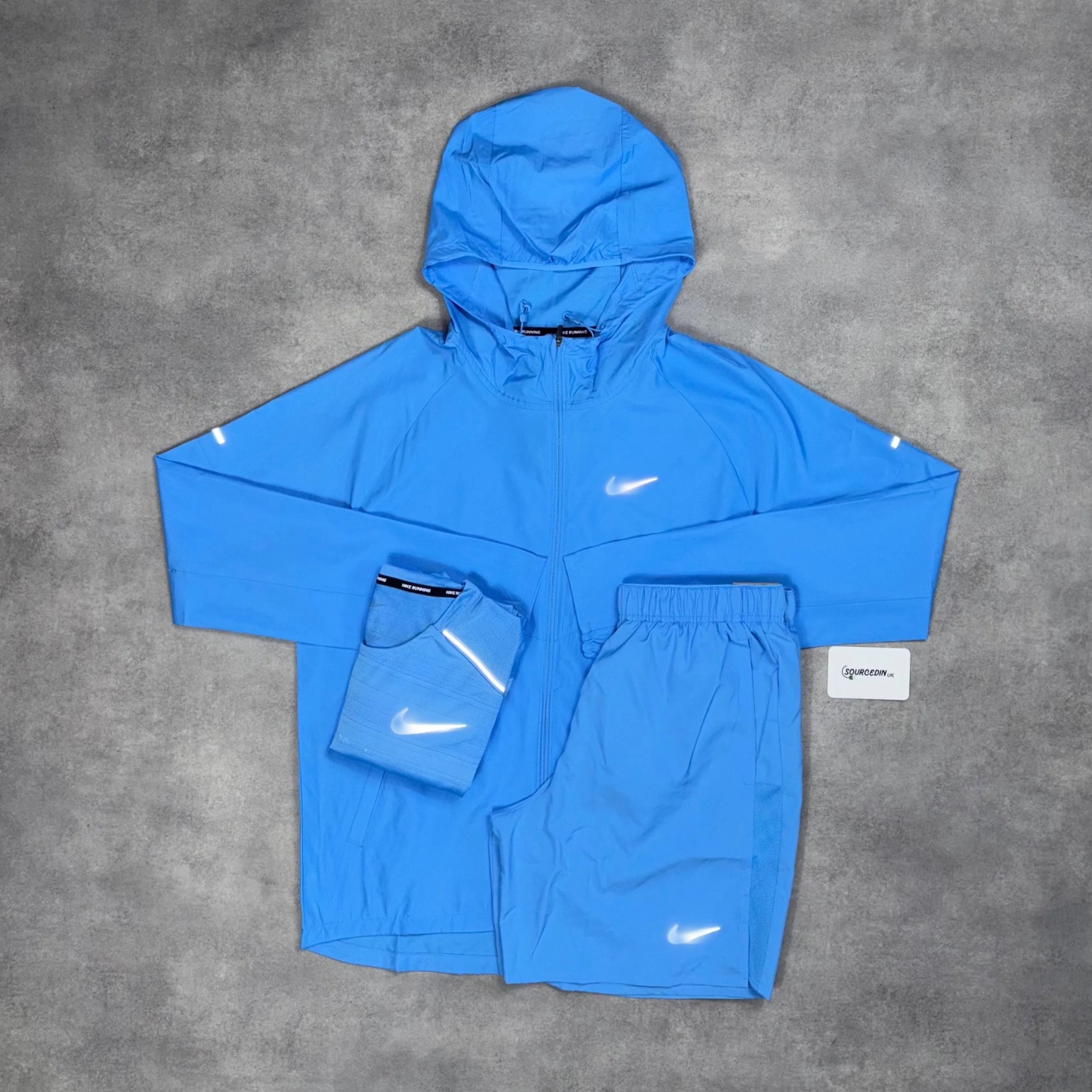 Nk Uv Windrunner Jacket 3-Piece 7” Challenger Short Set