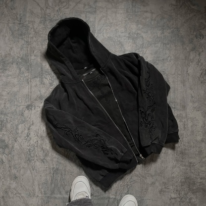 Stylish Casual Street Eternal Vines Hoodie