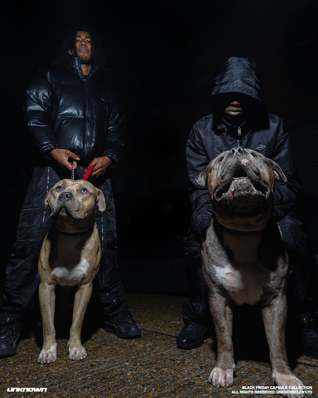 BLACKOUT NYLON TRACK JACKET SET