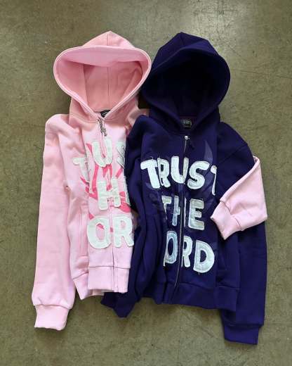 Trust The Lord  Zip Hoodie 