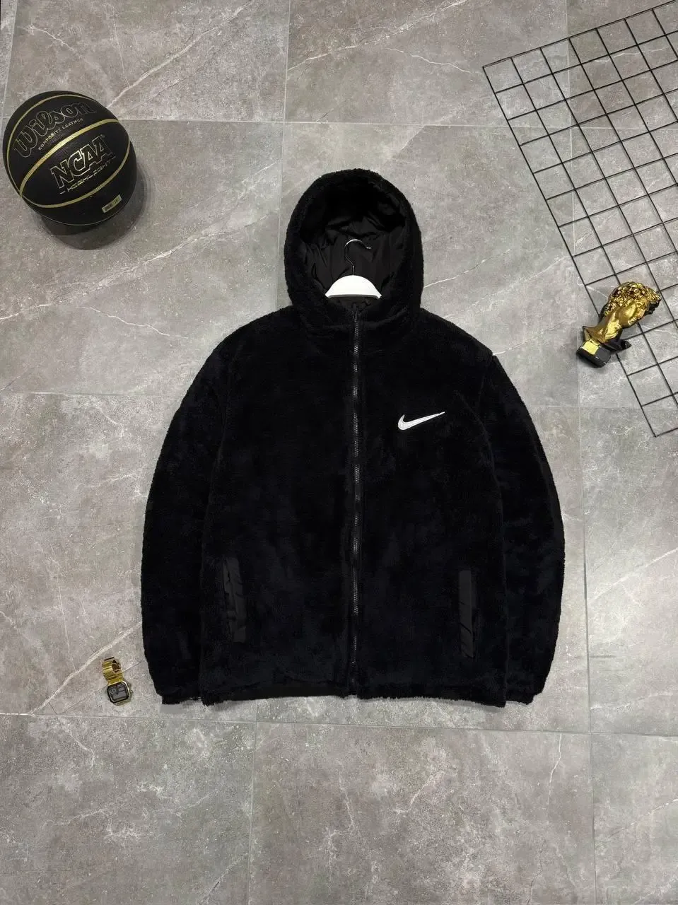 Men's Reversible Hoodie Jacket