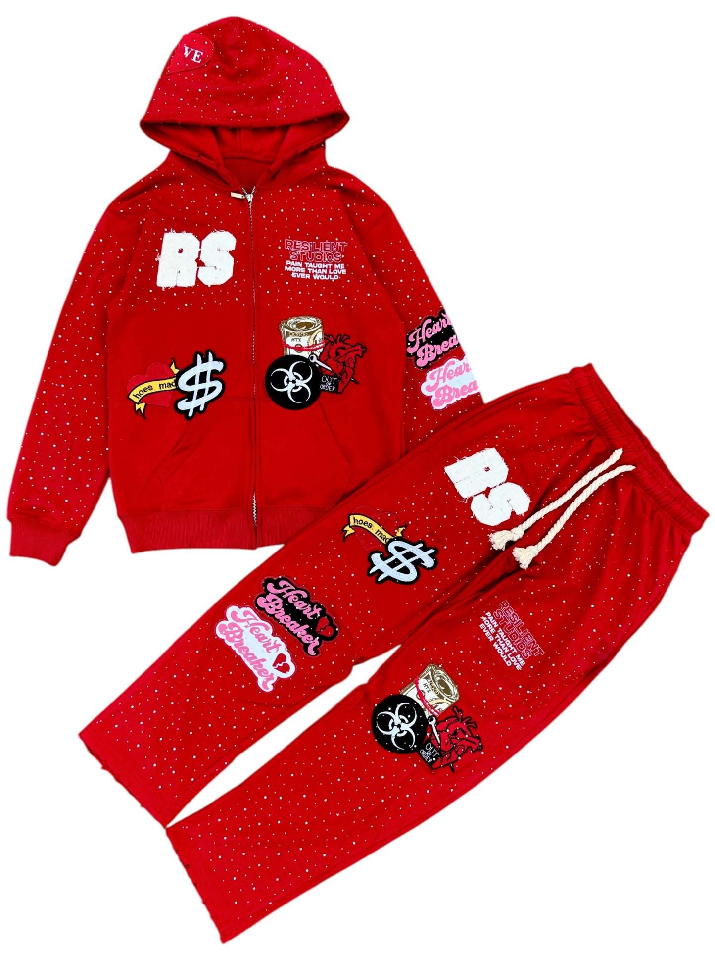 RS SWEATSUIT- RED