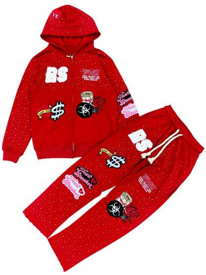 RS SWEATSUIT- RED