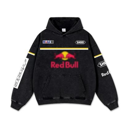 Retro Red Alpinestars Racing Washed Hoodie