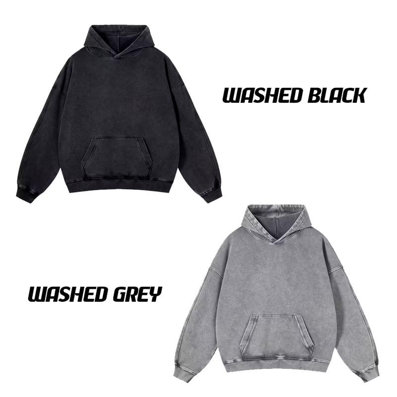 Retro Motorcycle  Ducati Racing Washed Hoodie 