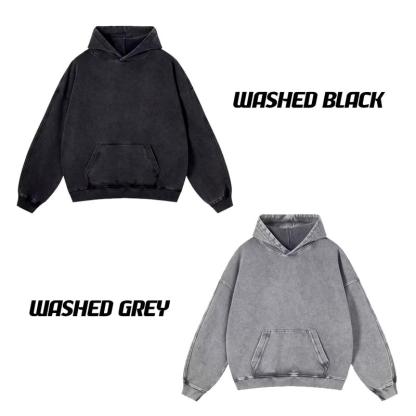 Retro Motorcycle  Ducati Racing Washed Hoodie 