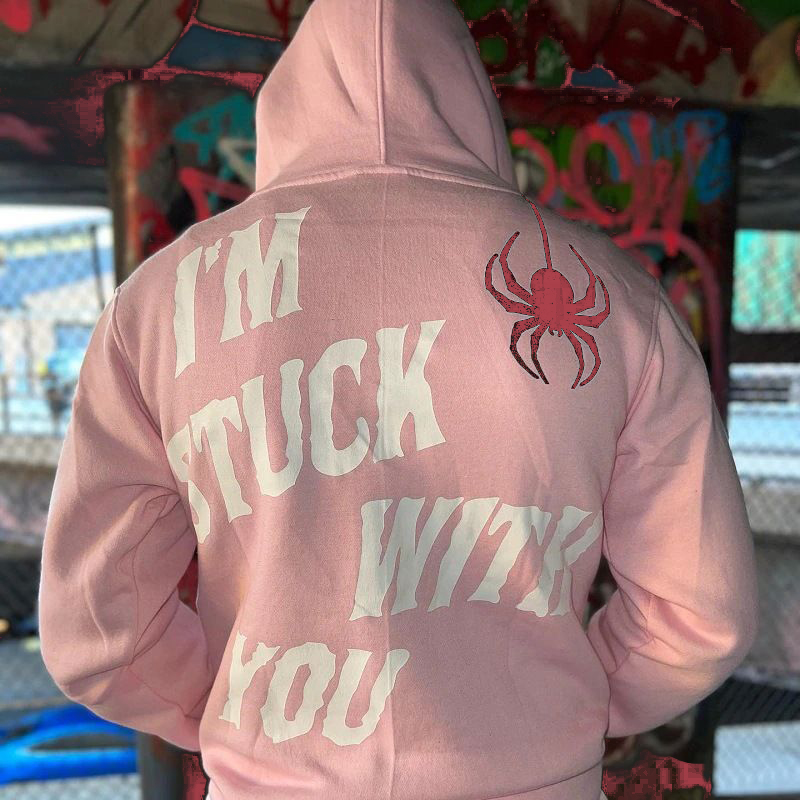 Retro Casual Street Full Zip Hoodie