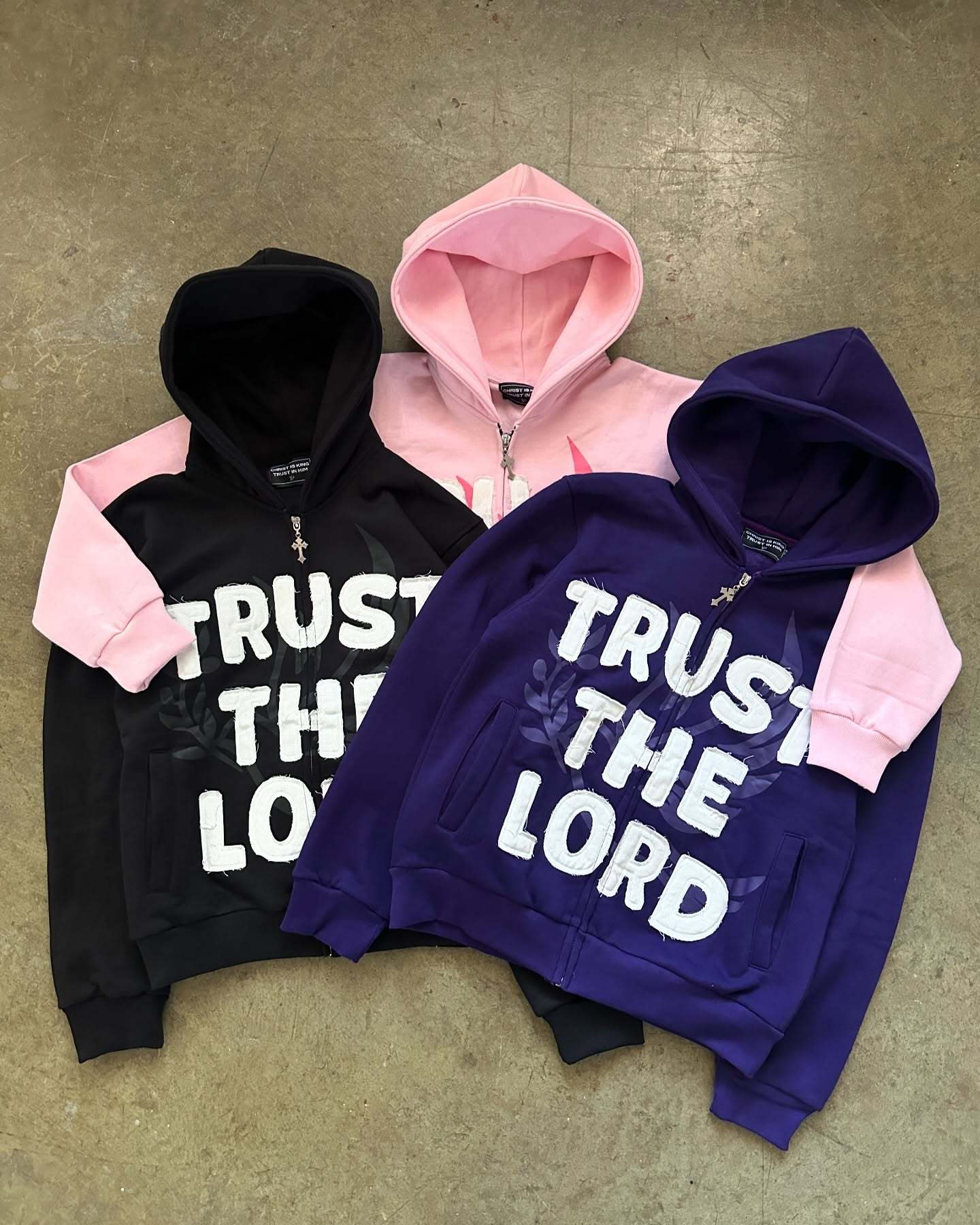 Trust The Lord  Zip Hoodie 