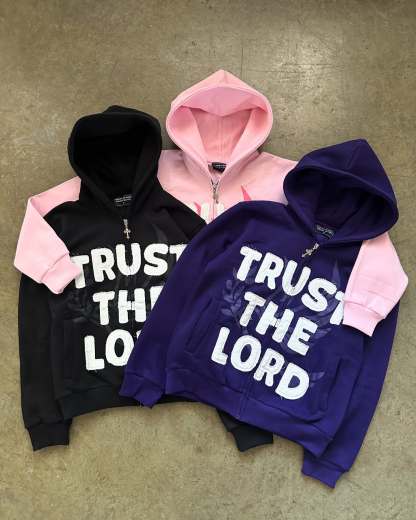 Trust The Lord  Zip Hoodie 