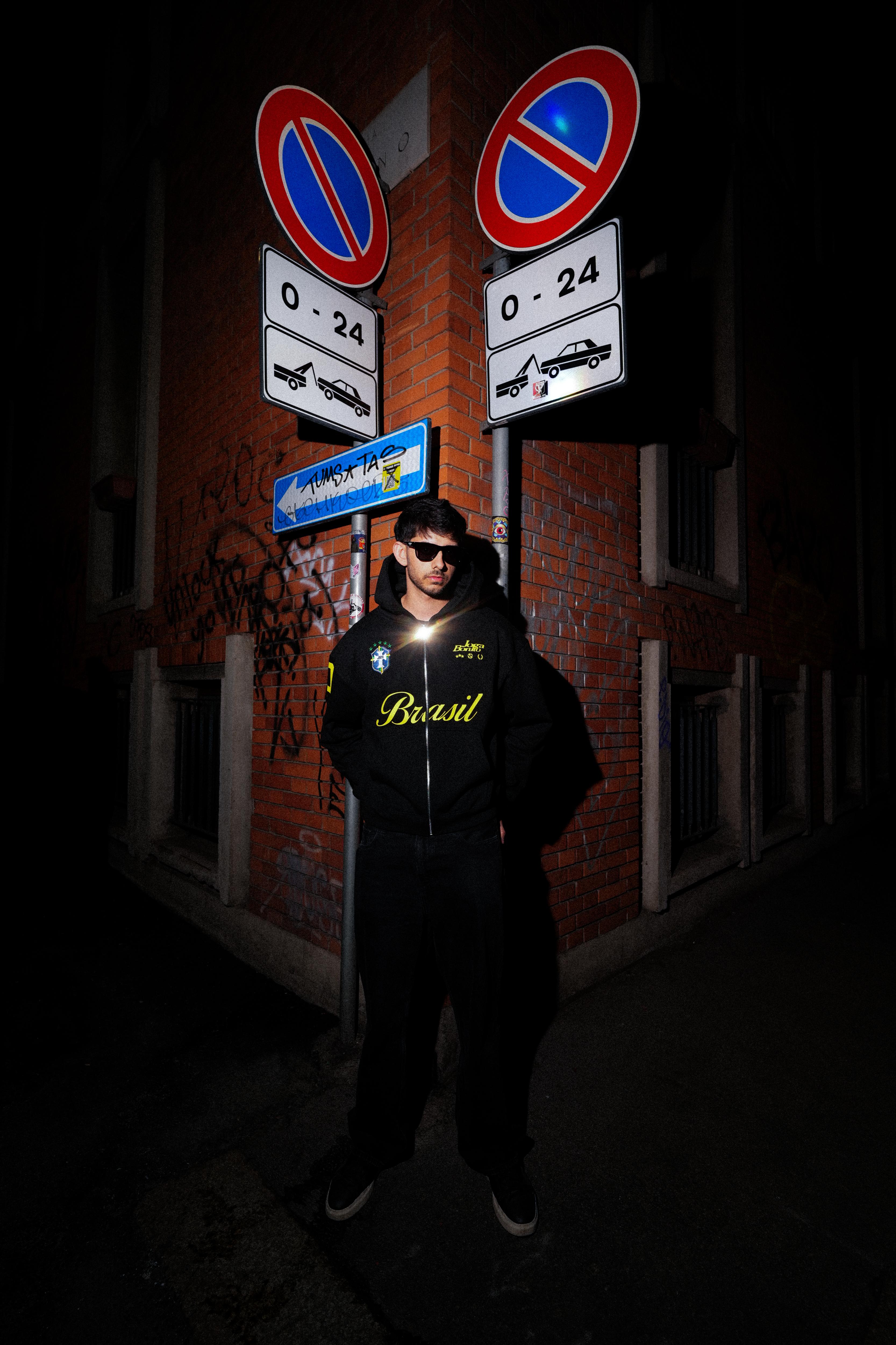 Brazil Football Club Zip Hoodie