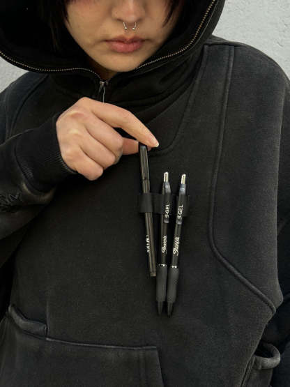 SAKAMOTO DAYS HOODIE - BLACK