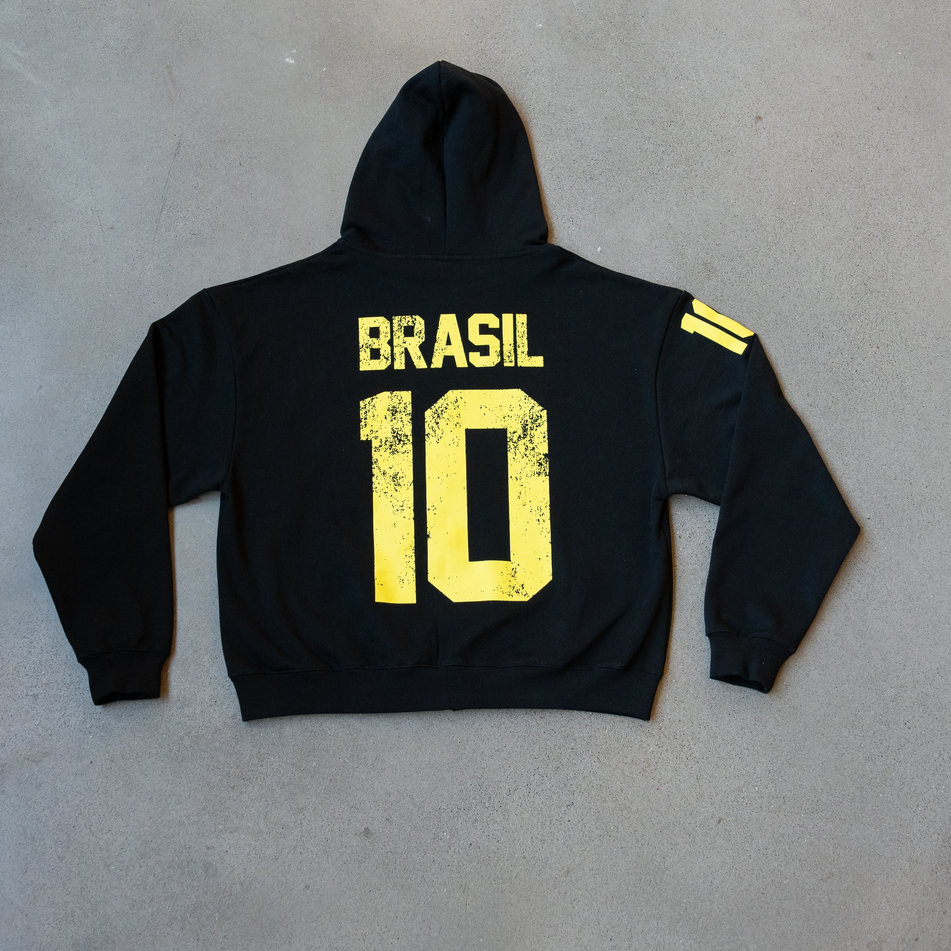 Brazil Football Club Zip Hoodie
