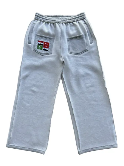 'Illusive Dynasty' Inside Out Sweatpants - Black