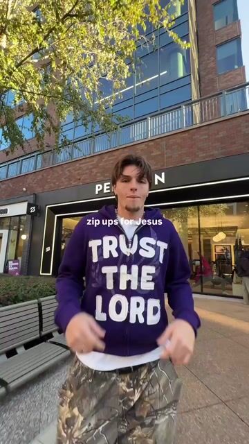 Trust The Lord  Zip Hoodie 