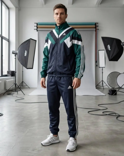 Ad men's sports outfit