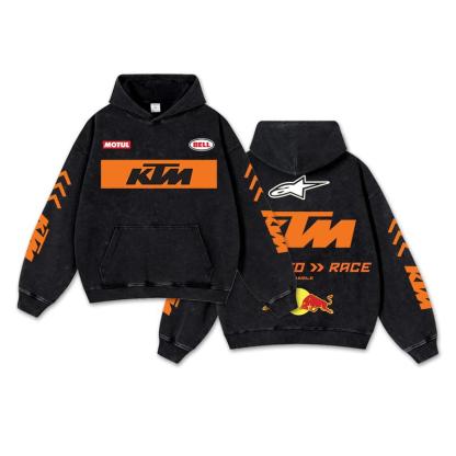 Retro Red Alpinestars KTM Racing Washed Hoodie 