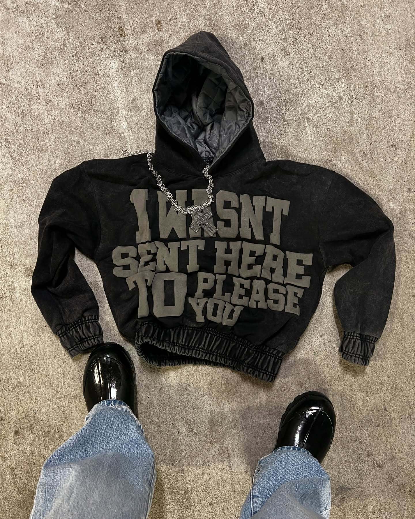 Was't here to please you hoodie