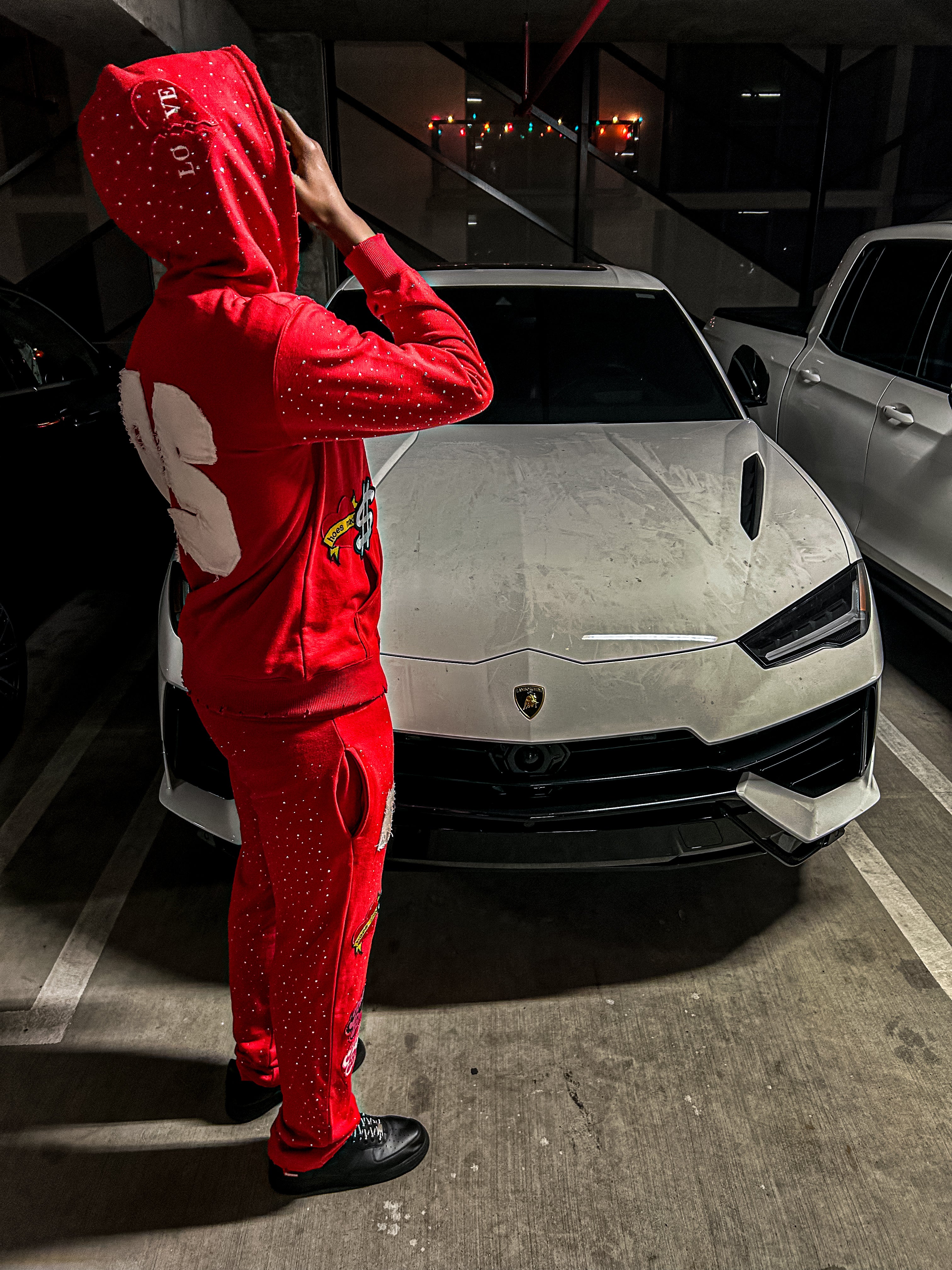 RS SWEATSUIT- RED