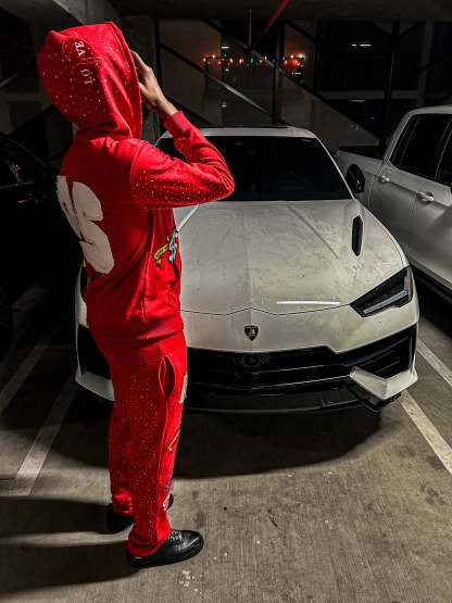 RS SWEATSUIT- RED